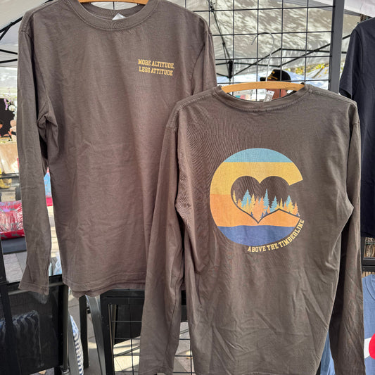 More Altitude, Less Attitude Long Sleeve Tee